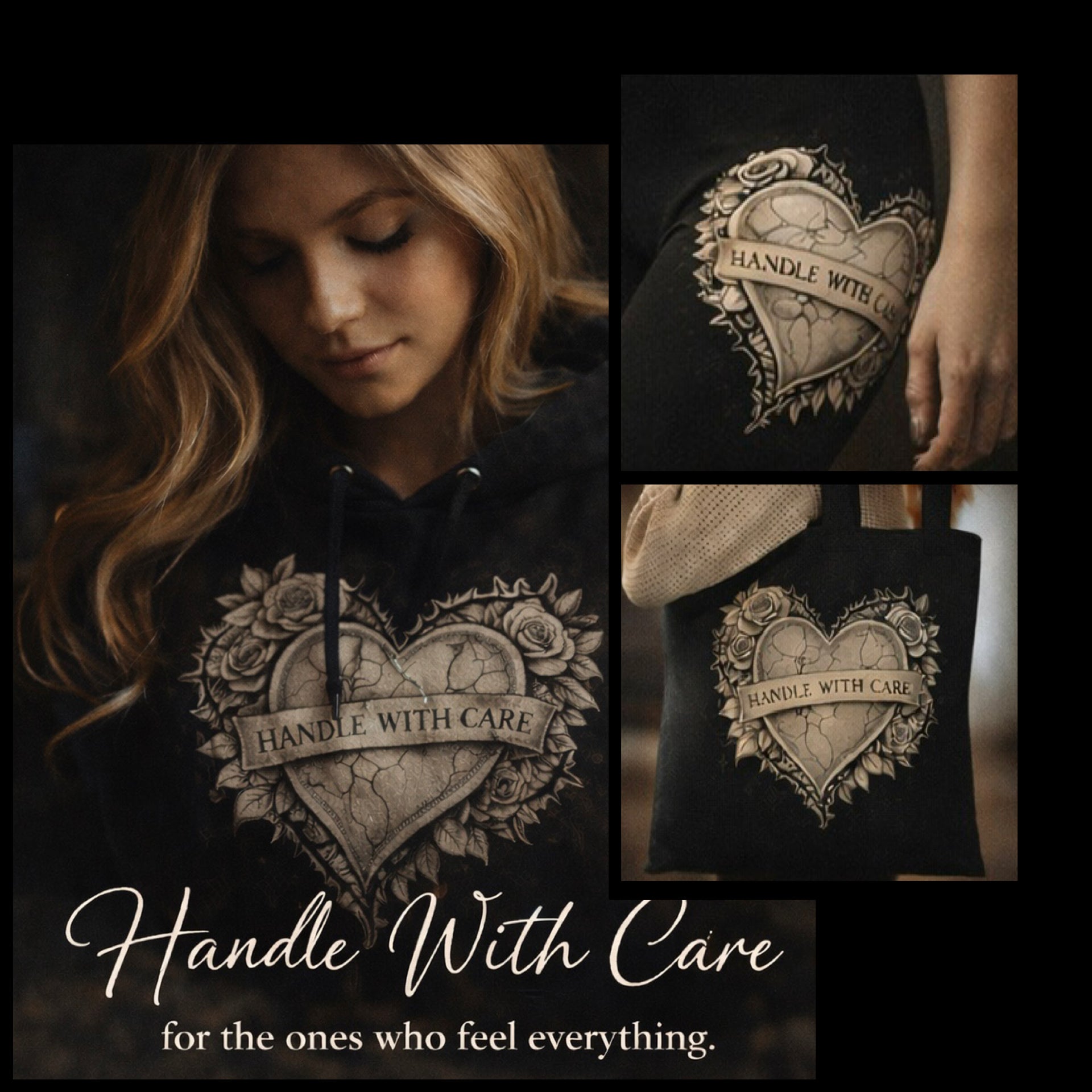 Handle with Care 🖤