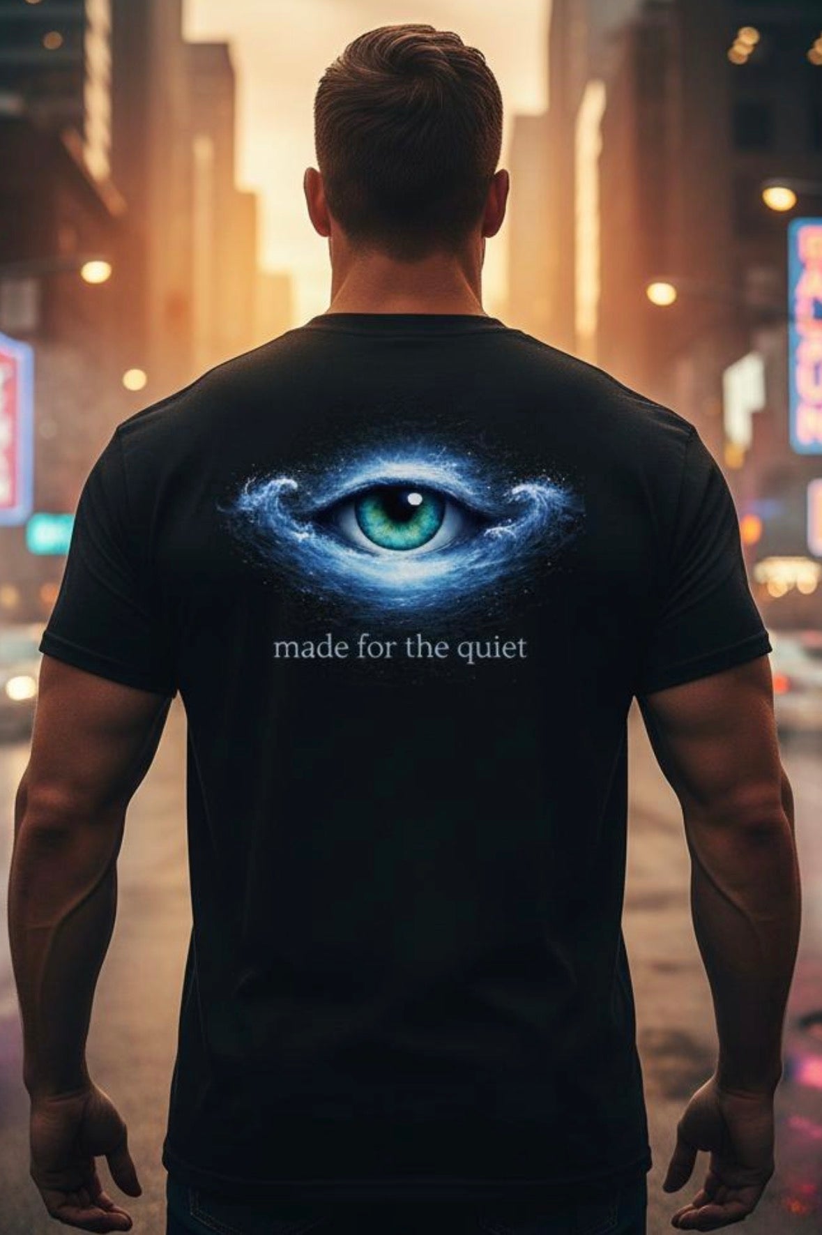 Ocean Eyes Shirt – Calm Power| Black Edition