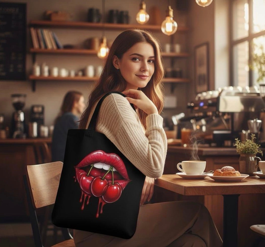 Cherry Lips | Tote Bag | Stofftasche