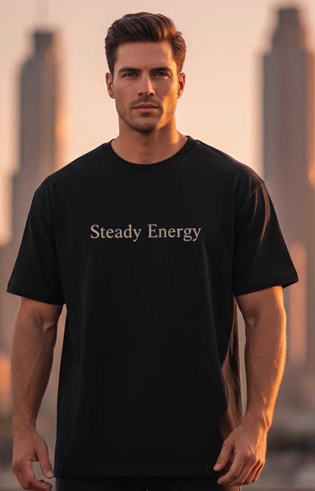 Fortitude Over Force T‑Shirt – Minimalistisches Herren Shirt