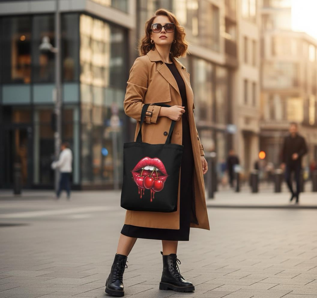 Cherry Lips | Tote Bag | Stofftasche