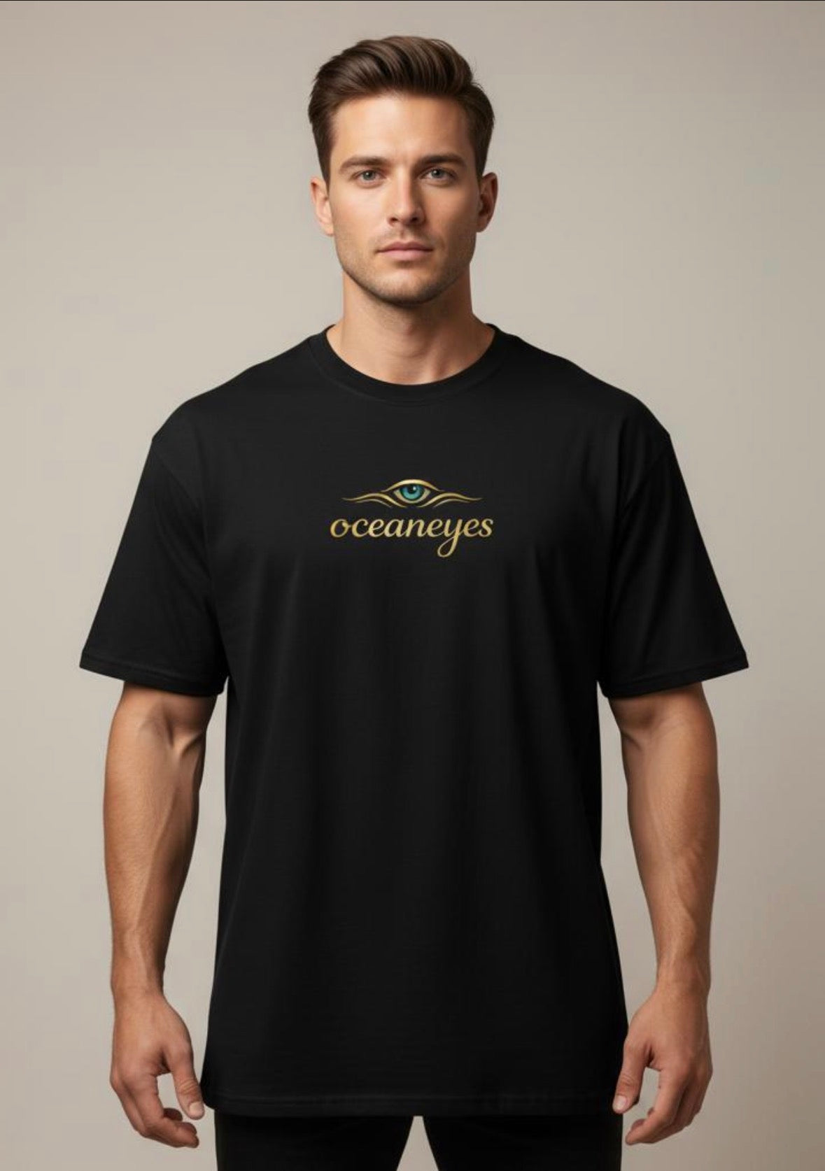 Ocean Eyes Shirt – Calm Power| Gold Edition
