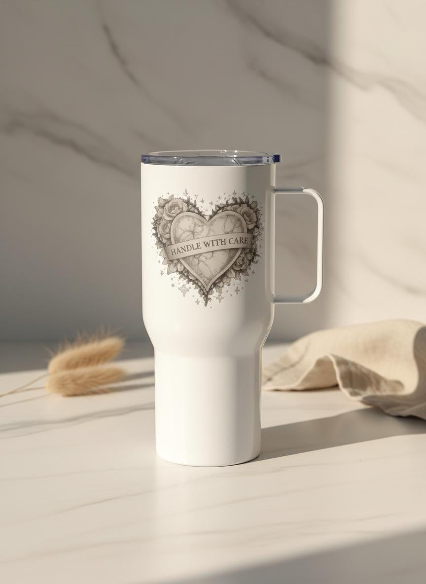 Handle with Care | Travelmug