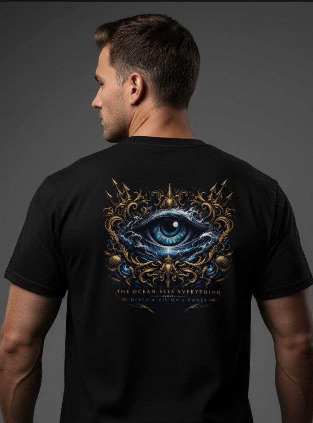 Ocean Eyes Shirt – Calm Power| The Ocean Sees Everything‘