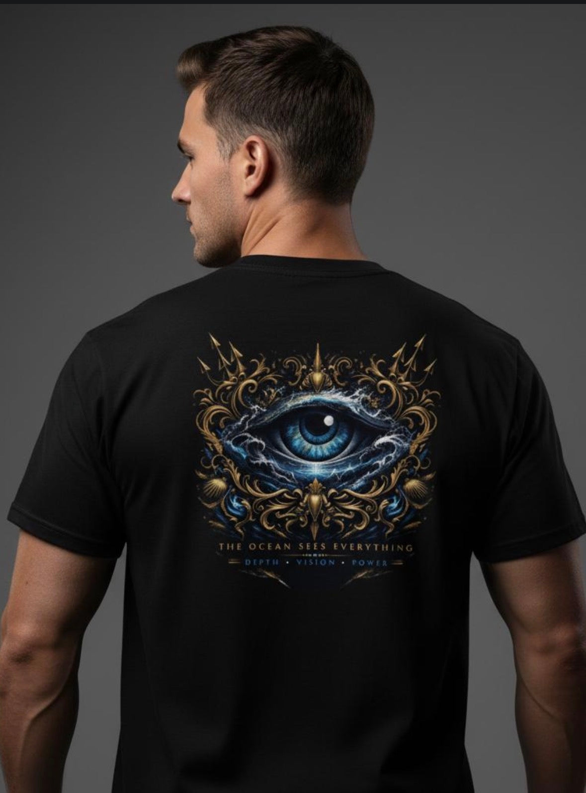 Ocean Eyes Shirt – Calm Power| The Ocean Sees Everything‘